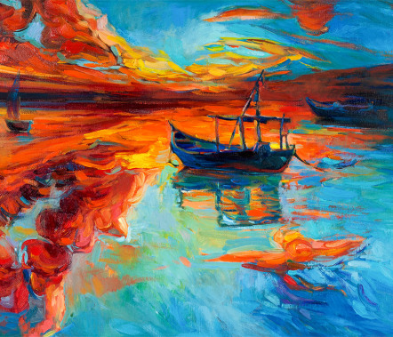 Sunset Boats